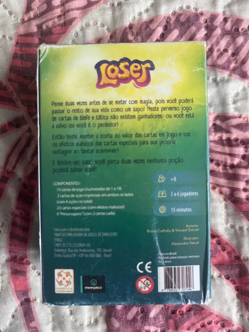 Jogo de Cartas Loser - Foto 2