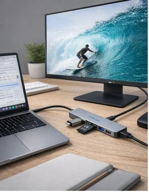 Adaptador 7em 1 IT-BLUE LE-4150 - Foto 2