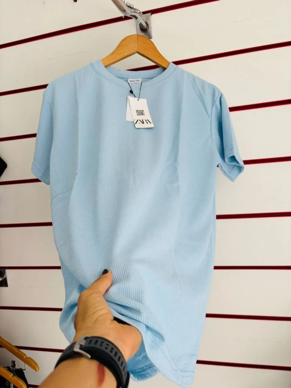 Camisas modelos canelada básicas sem logos - Foto 3