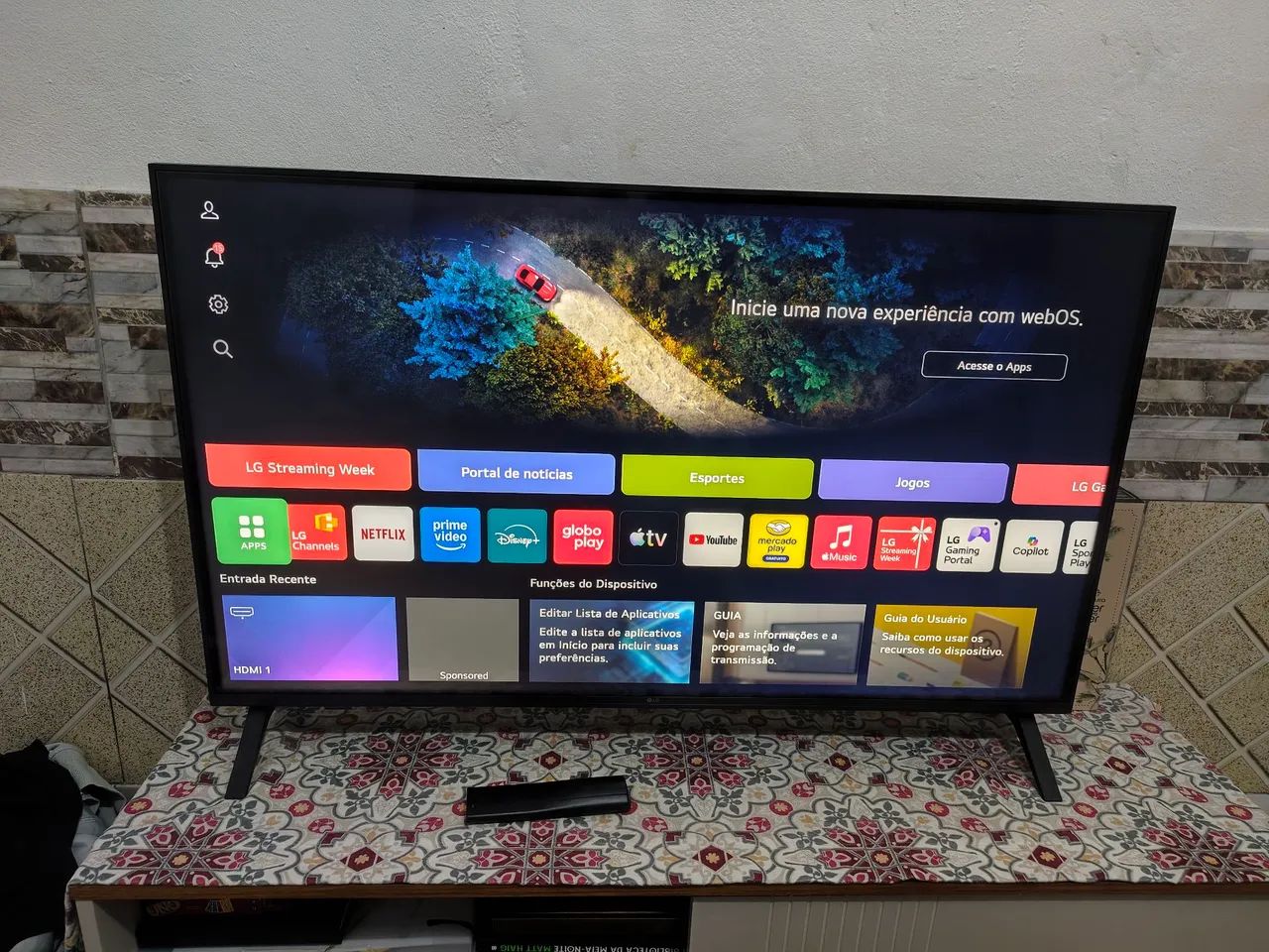 TV 43' LG SMART UHD