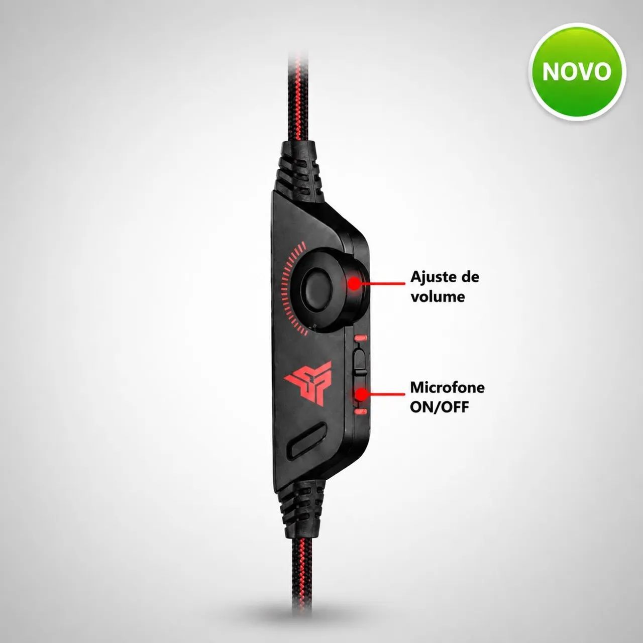 Headset Gamer KNUP Hathor 455A LED - Foto 4