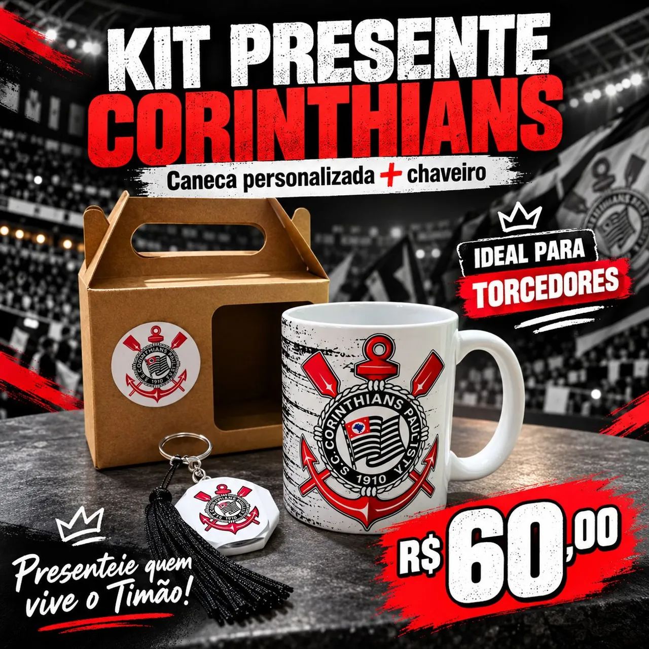 Kit caneca personalizada+ chaveiro  - Foto 4