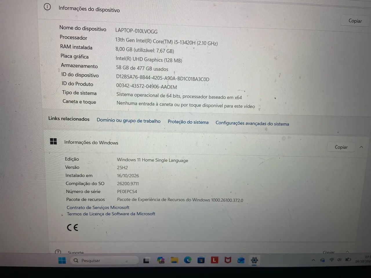 Notebook Lenovo Intel core I5 - Foto 4