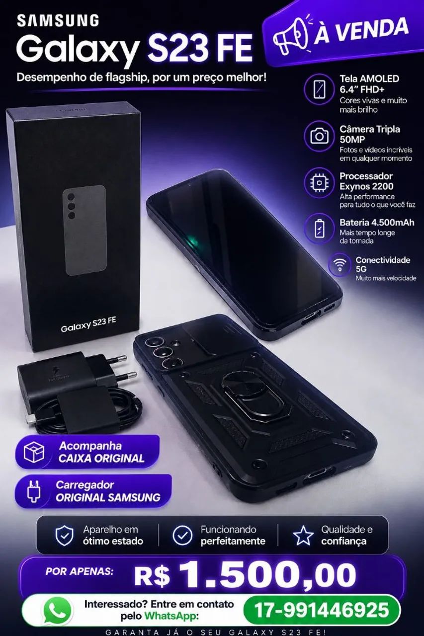 Celular Samsung Galaxy S23 fe