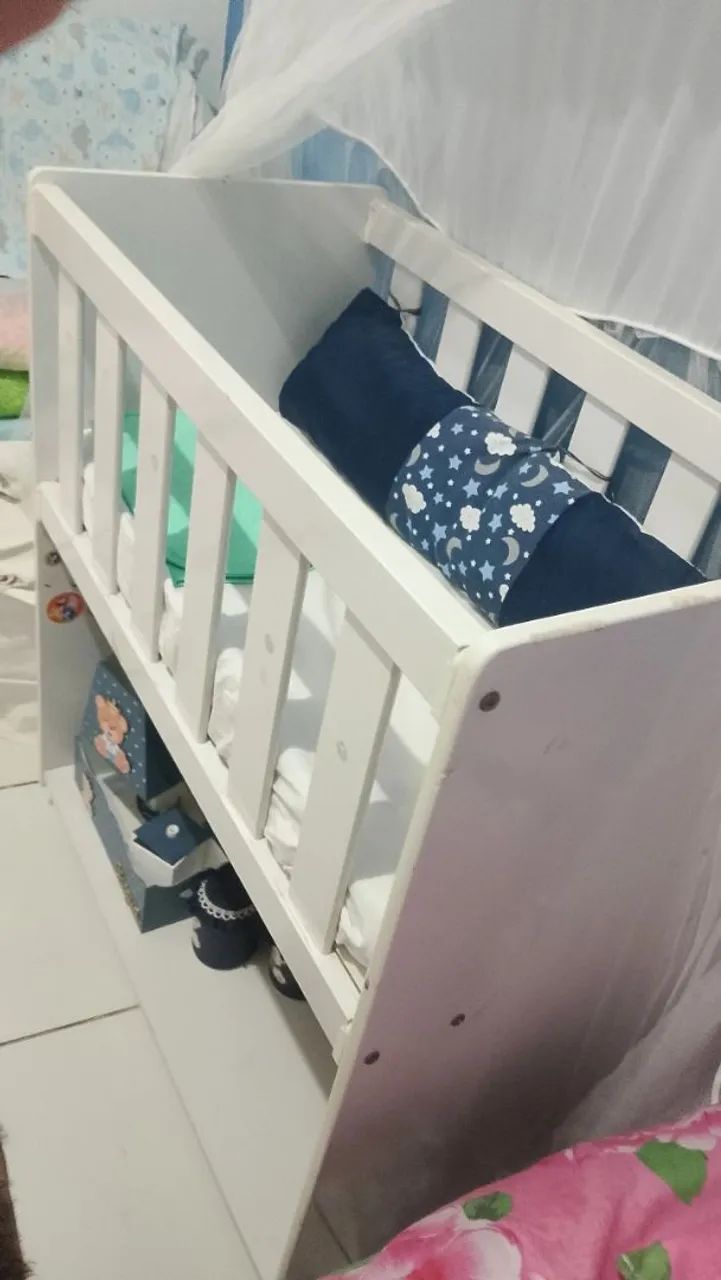 Mini berço branco 