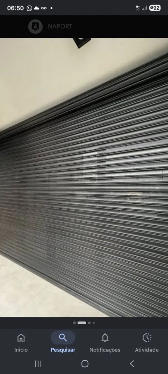 Portas automáticas de enrolar 
