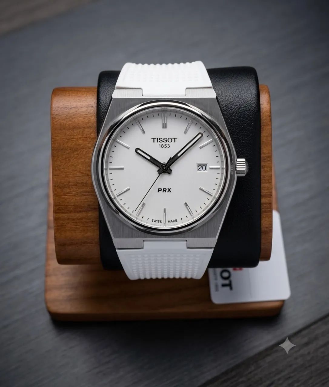 Relógio Tissot PRX Branco 40mm Novo