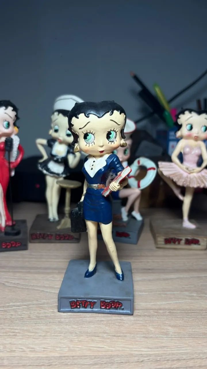 Betty boop　稀少フィギュア3体セット Coleção Betty Boop Salvat, 6 miniaturas originais - Hobbies e