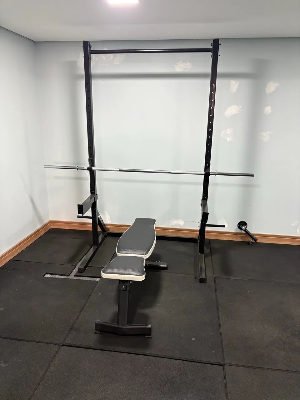 Rack de agachamento e supino