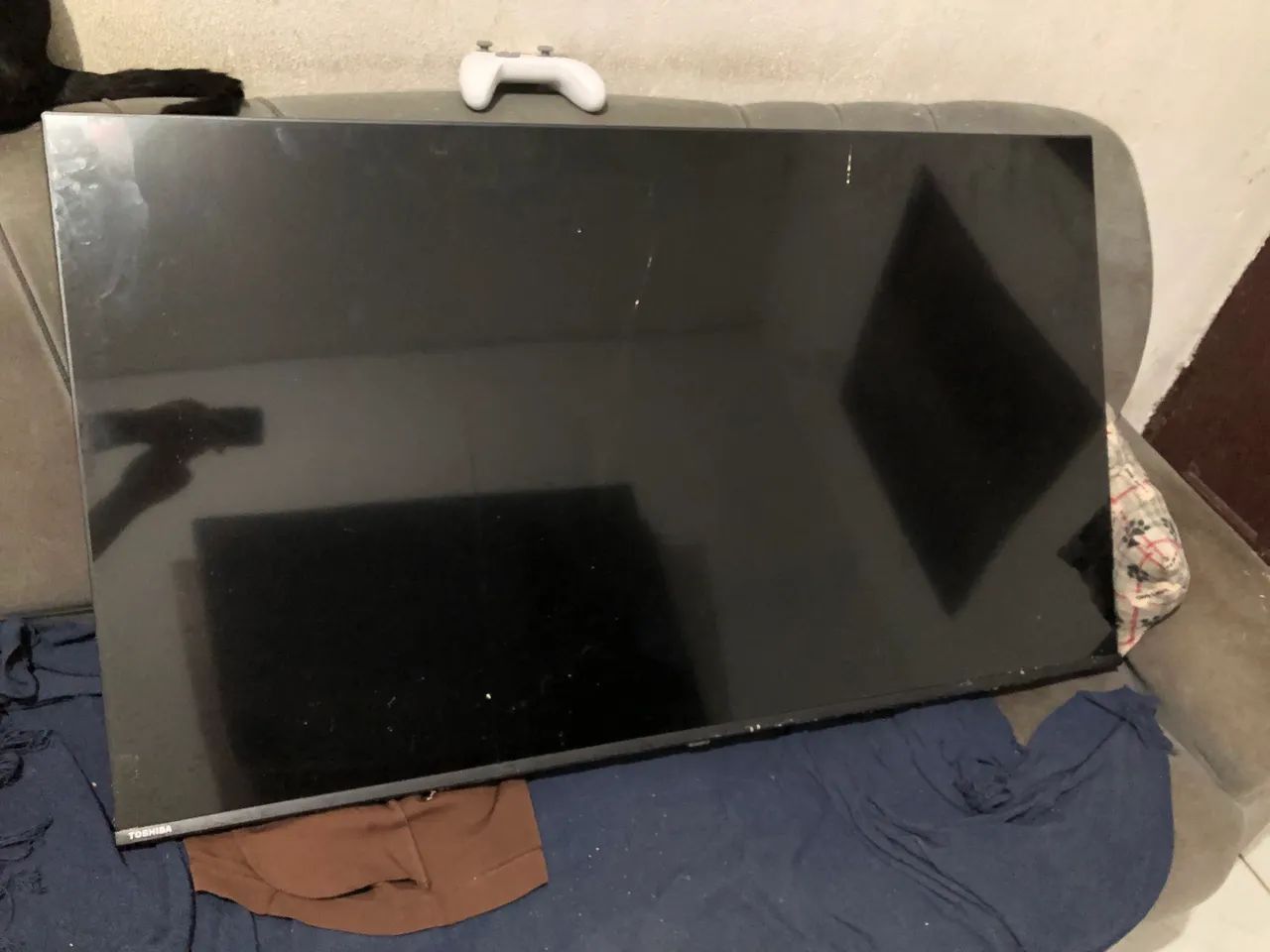 Tv quebrada Toshiba 50 polegadas 