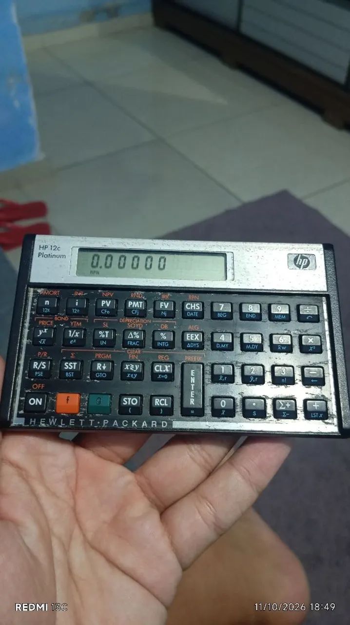 Calculadora De finanças HP 