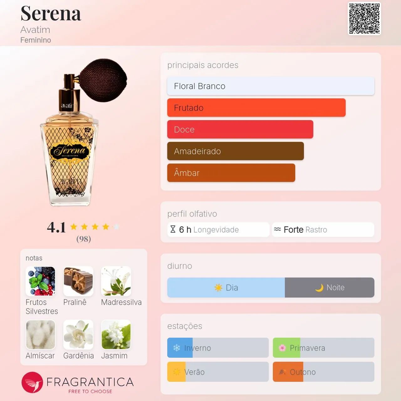 Perfume Serena Avatim 100 ml - Foto 3