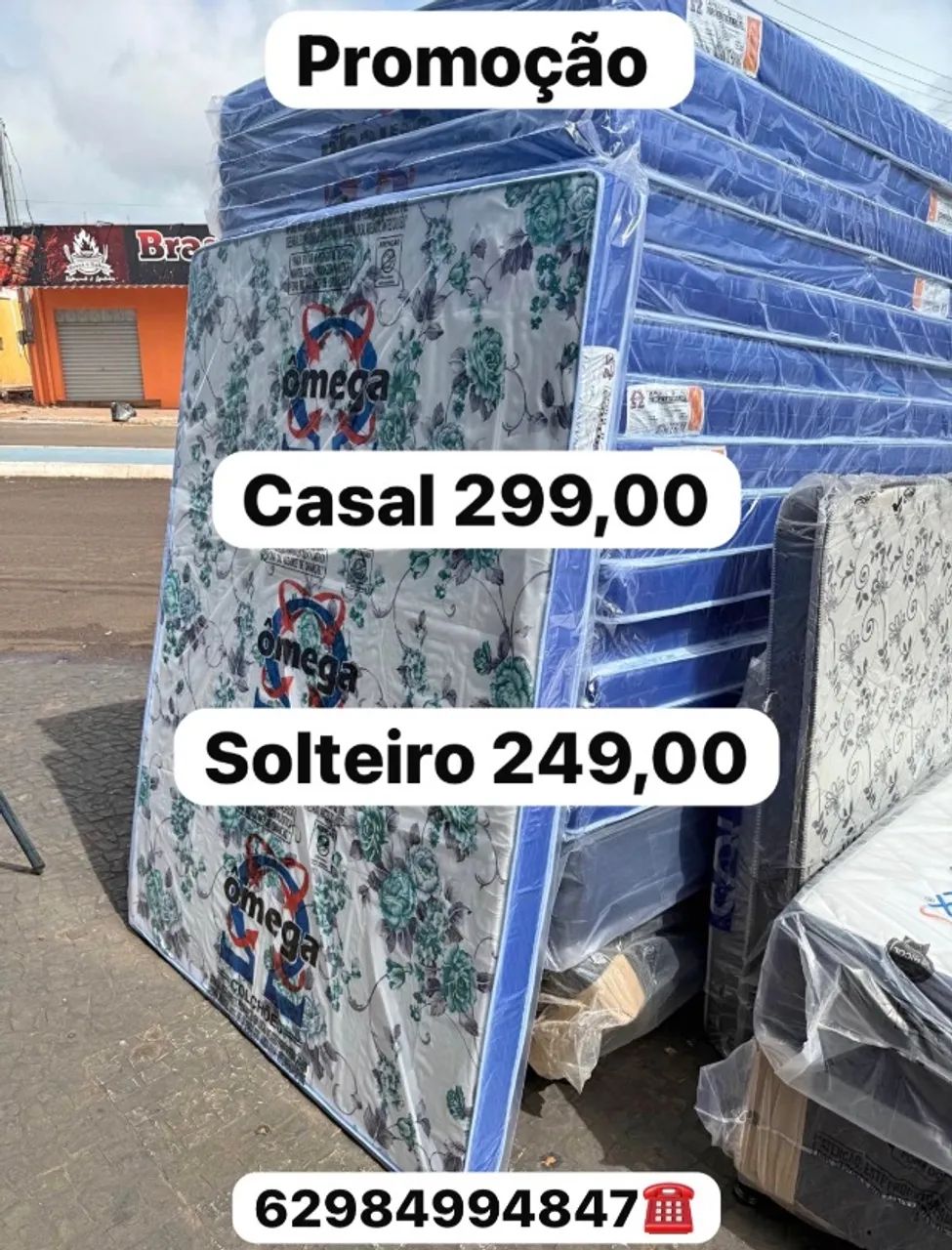 Colchao D20 solteiro 