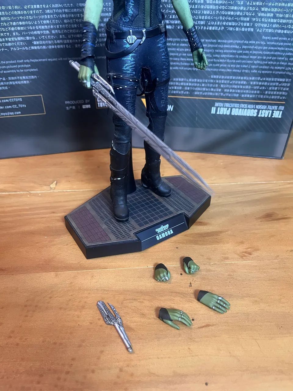 Gamora hot toys - guardiões da galáxia loose  - Foto 5