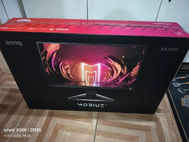 Monitor Gamer BenQ Mobiuz 24.5 EX2510S Full HD 1ms 165Hz semi novo