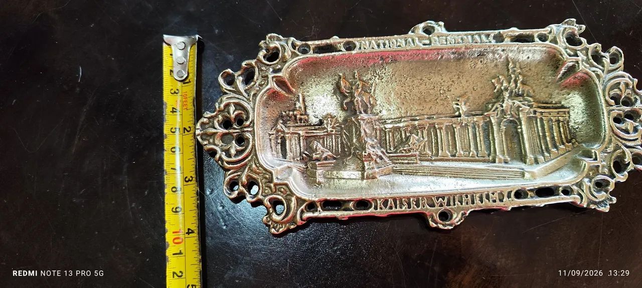 Placa em Bronze colecionável  - Foto 3
