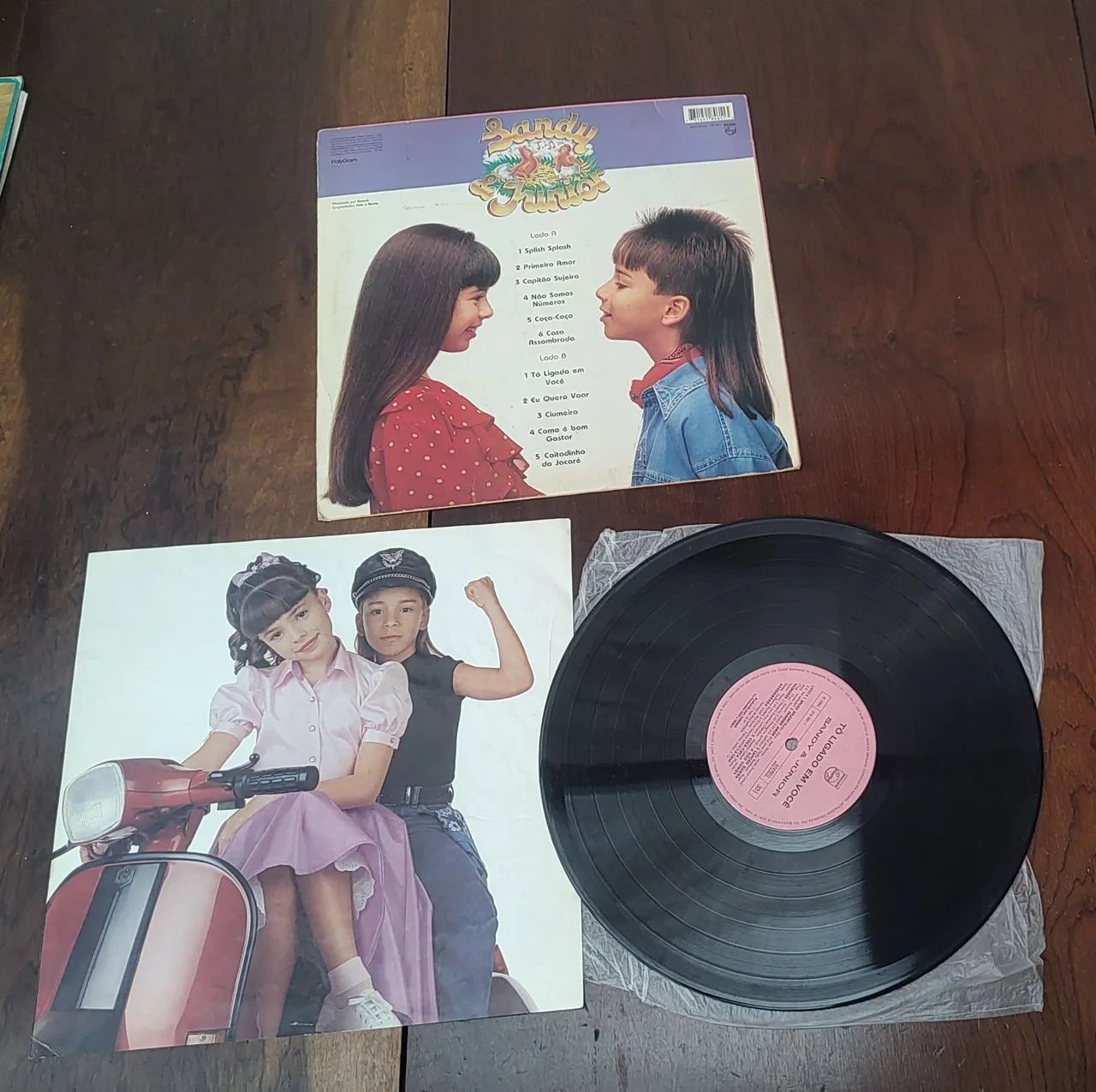 Vinil Sandi e Junior  tô ligado em você 