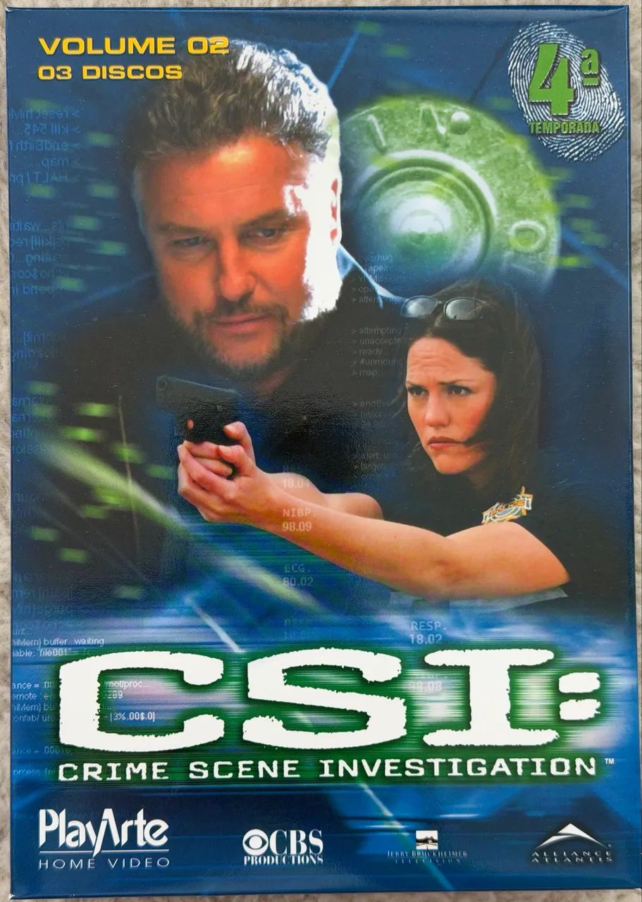 DVD CSI 4ª temporada volume 2 (3 discos)