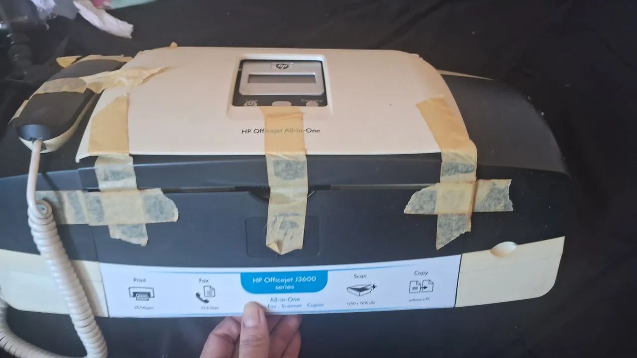 fax copiadora e telefone 