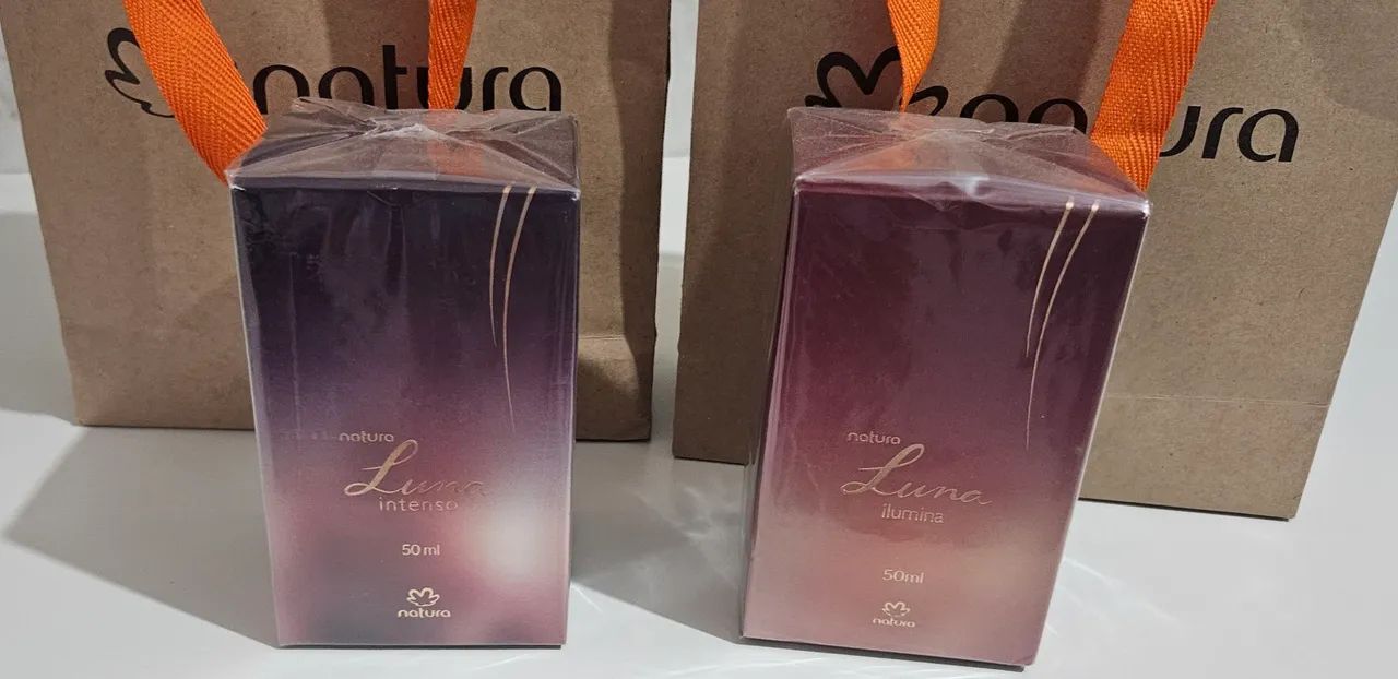 Perfumes Natura - 100 reais cada (novos, lacrados na caixa
