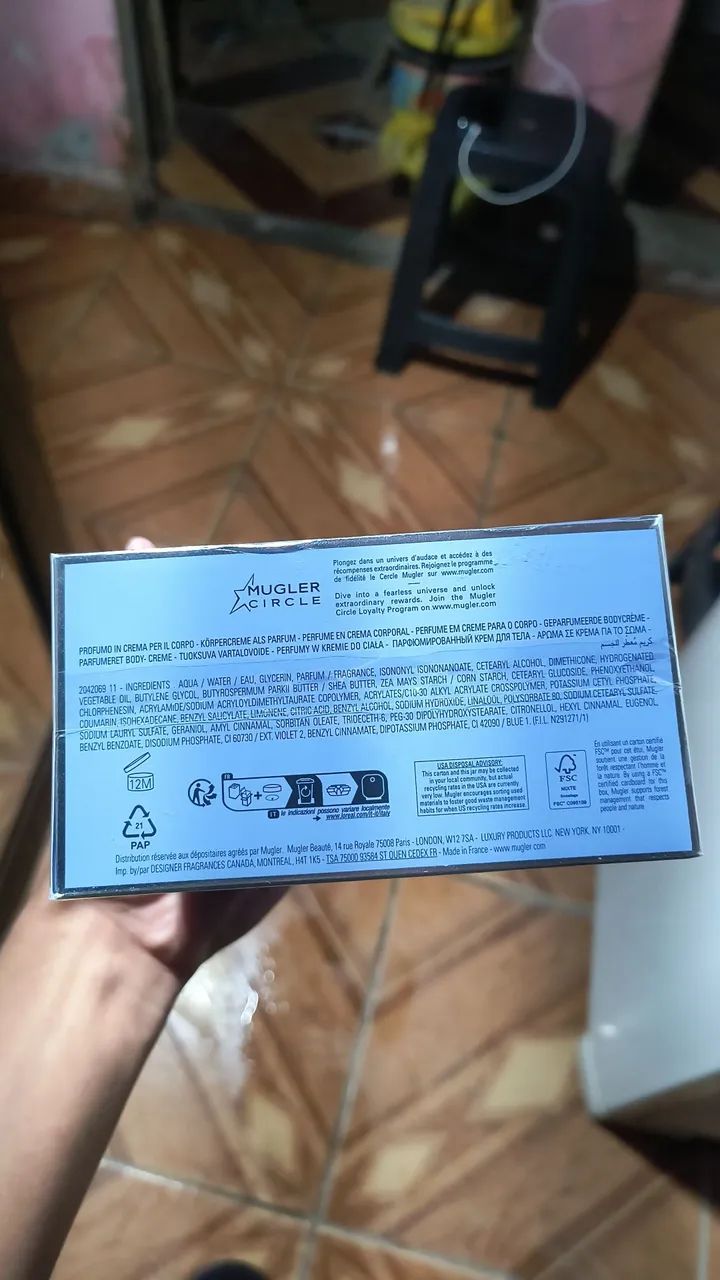 Creme Corporal Angel Mugler Perfumado Pasta De 200ml Concentrado - Foto 2