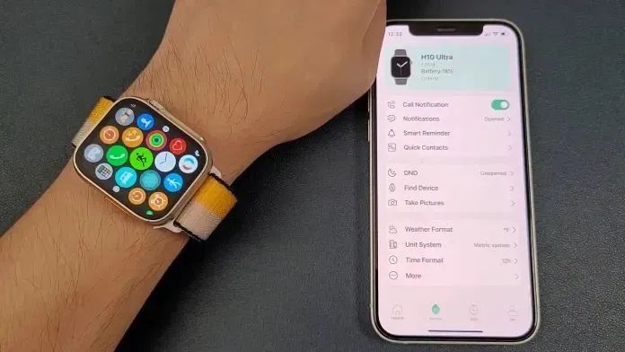 Smartwatch H10 Ultra 45mm Novo - Foto 4