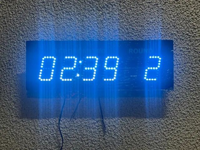 CRONÔMETRO DE PAREDE HIIT TABATA CROSSFIT