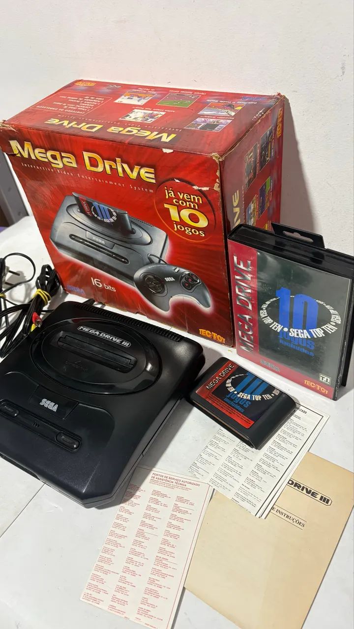 Console Sega Mega Drive III