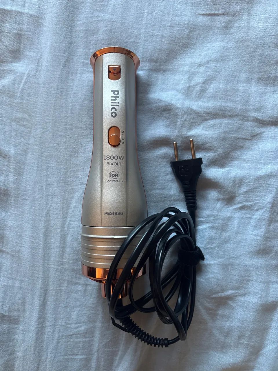 Escova Secadora Philco PES19SG 1300w Bivolt Prata - Foto 2