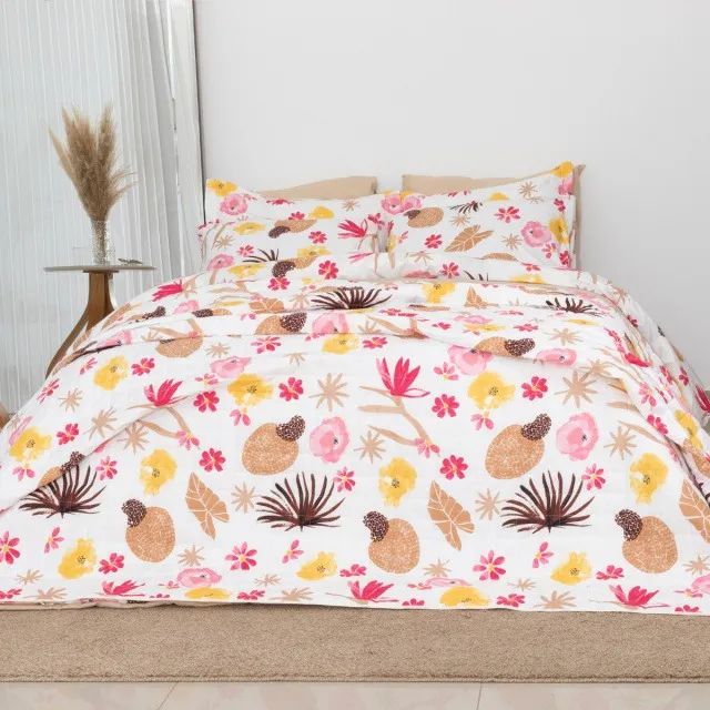 Jogo de Cama Primavera King 4 peças