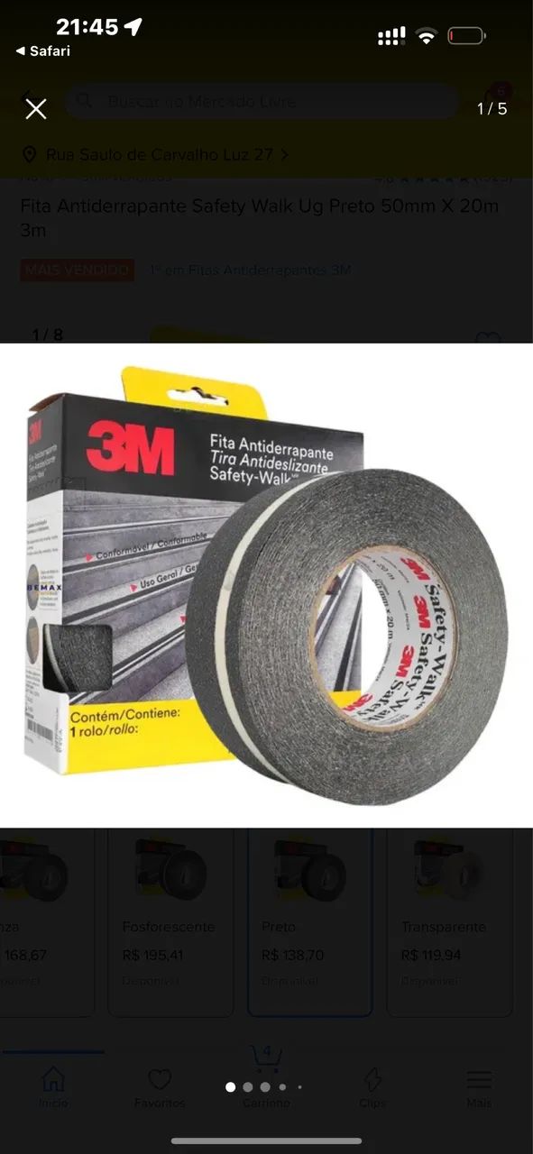Fita Antiderrapante 3M