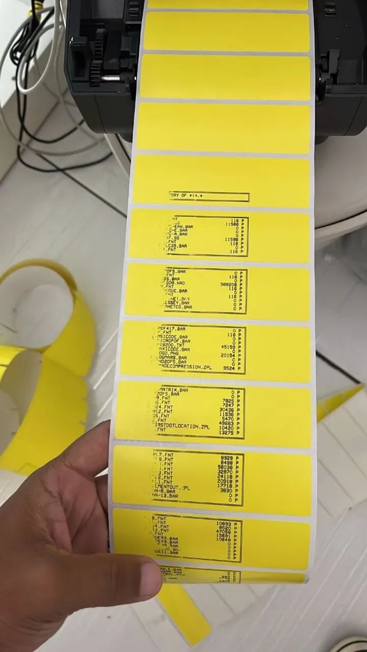 Impressora de adesivos, Etiquetas, Gondulas, código de Barras  - Foto 5