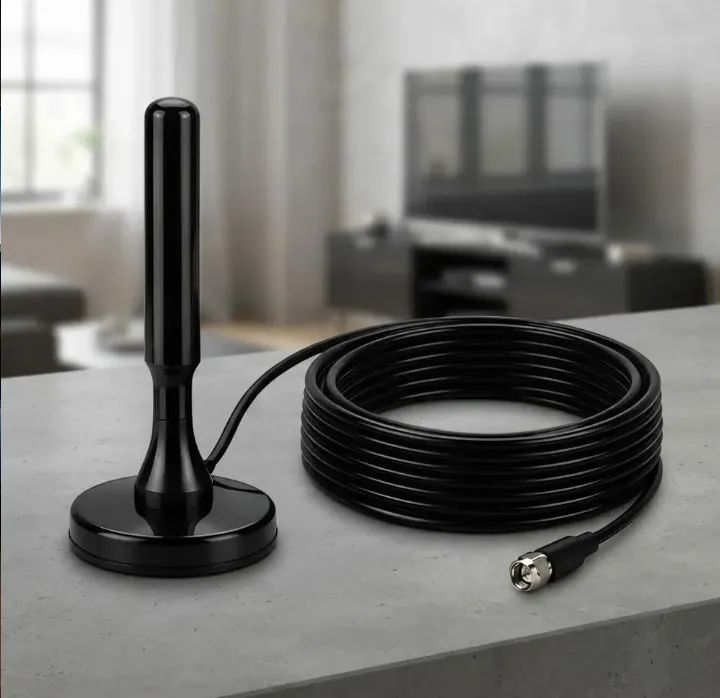Antena tv recepção digital cabo 5 metros 
