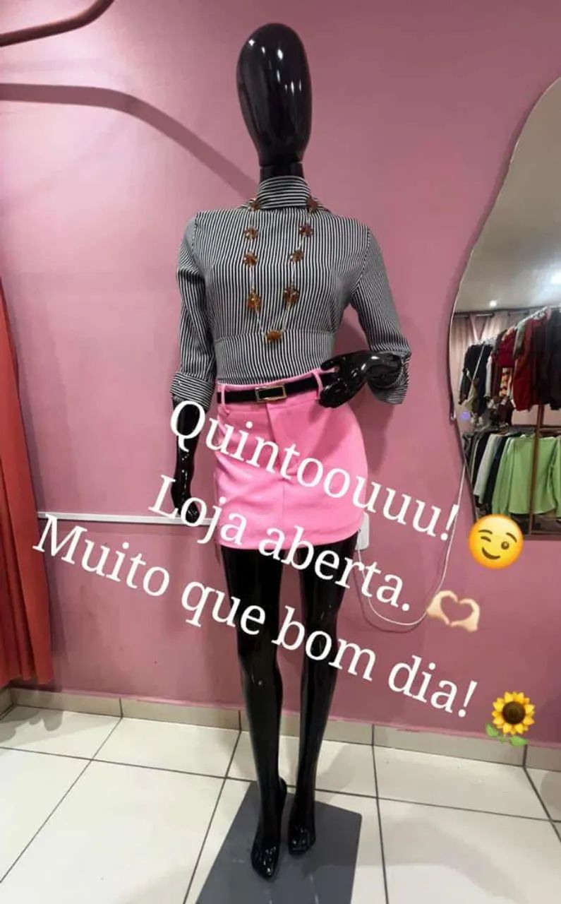 Blusa social 89.90 saia 60