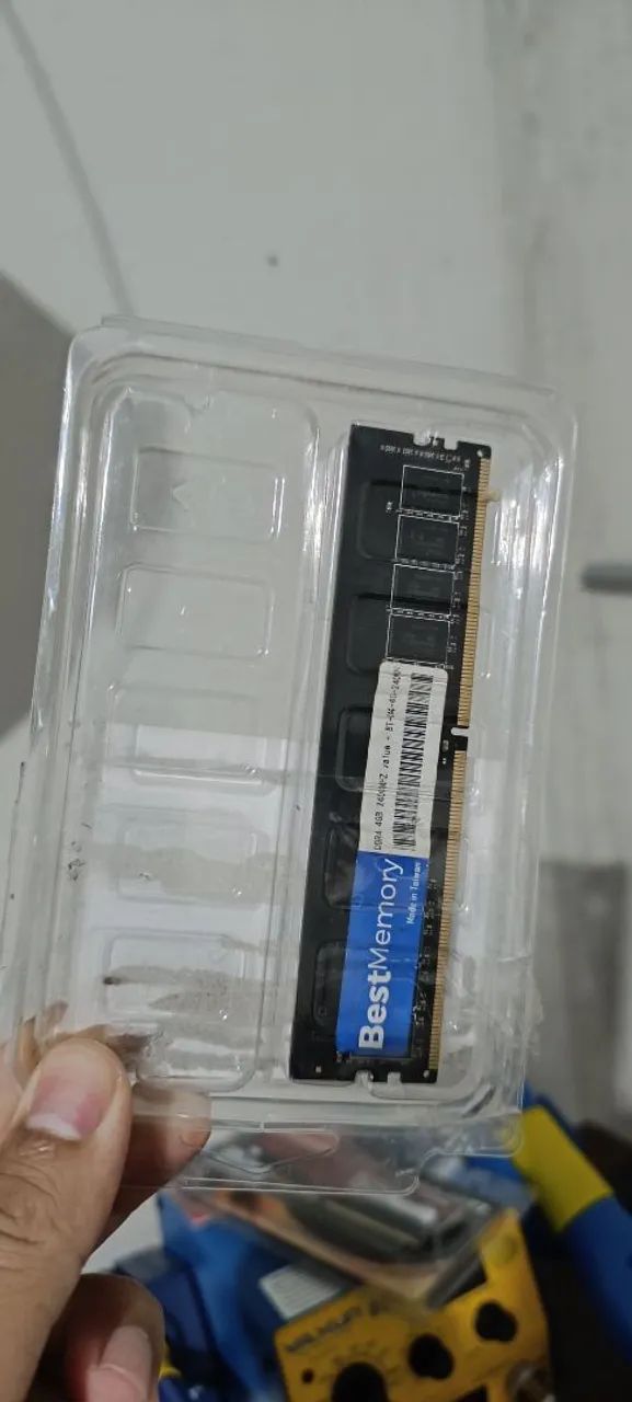 Memória RAM 4 GB DDR4 2400 MHz Best Memory funcionando perfeitamente  - Foto 3