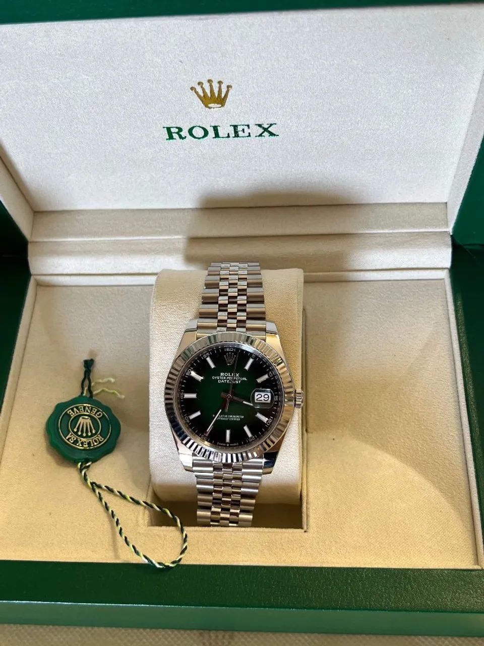 Rolex Datejust verde Ombré 2026 SUPER CLONE VSF