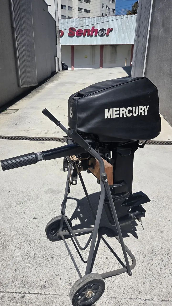 Motor popa Mercury 15hp - Foto 7