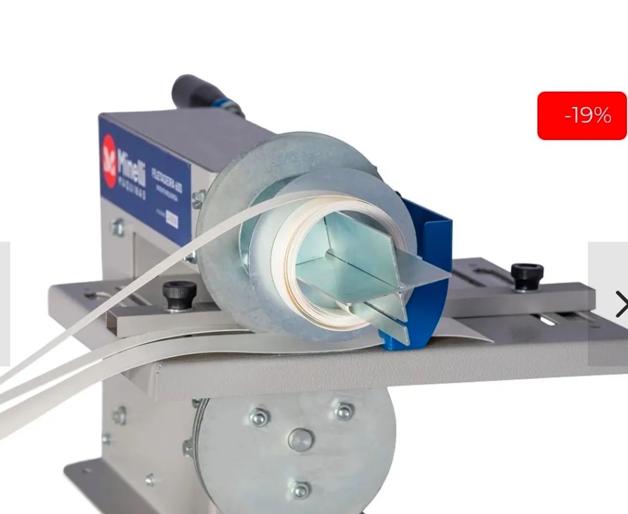 Filetadeira de fita de borda Minelli MMF600 - Foto 2