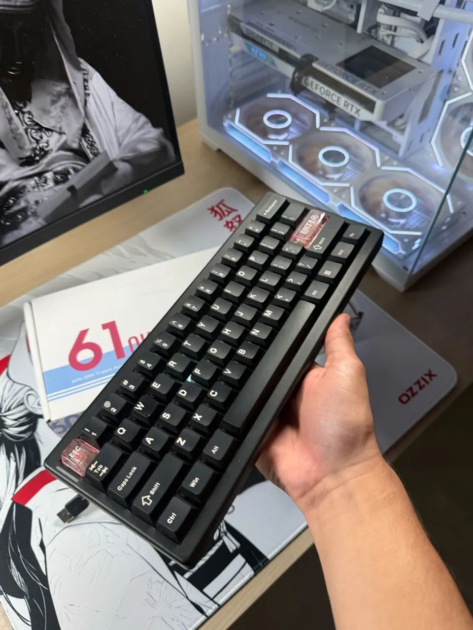 Teclado TRI-Mode CIDOO QK61