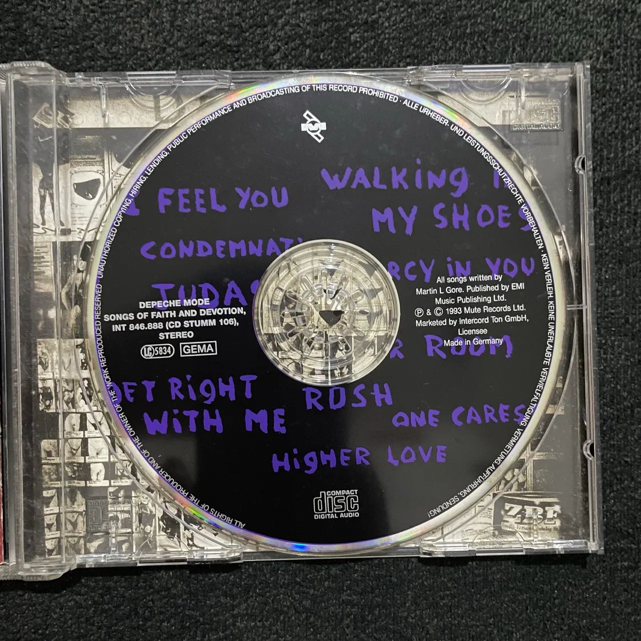 Depeche Mode - Songs of Faith and Devotion (CD importado) - Foto 3