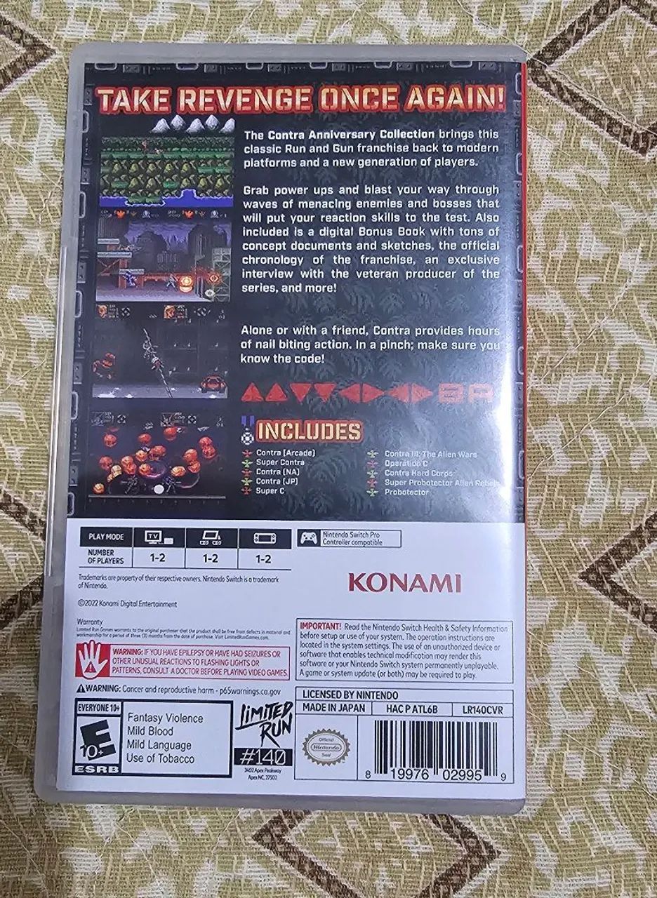 Contra Anniversary Collection Switch - Foto 3
