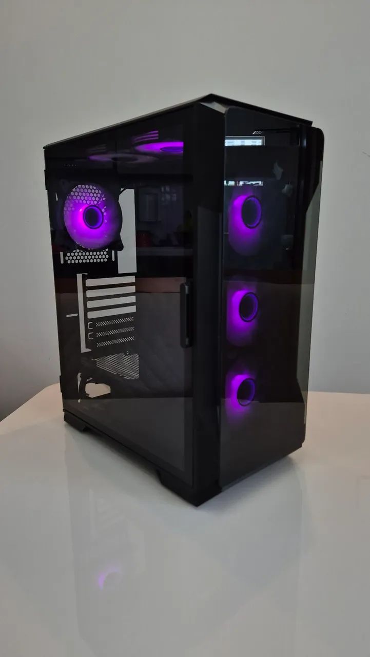 Gabinete gamer com fans e controladora - Foto 3