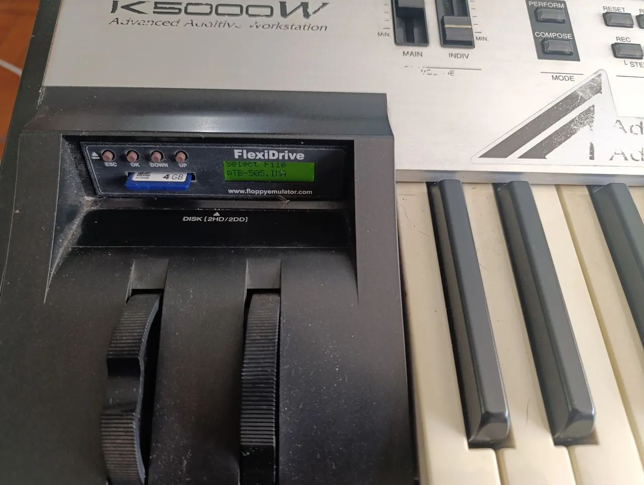 Sintetizador workstation Kawai K5000W - Instrumentos musicais