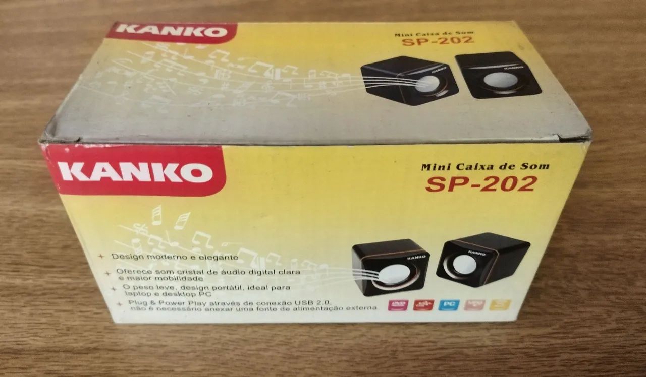 Mini Caixas de Som Kanko SP202 - Foto 5