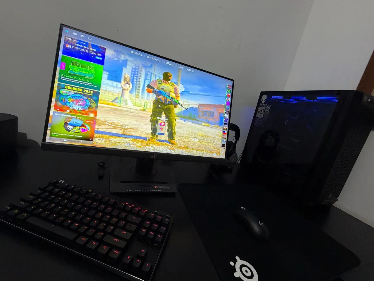 VENDO SETUP DE ALTA PERFORMANCE, PROFISSIONAL.
