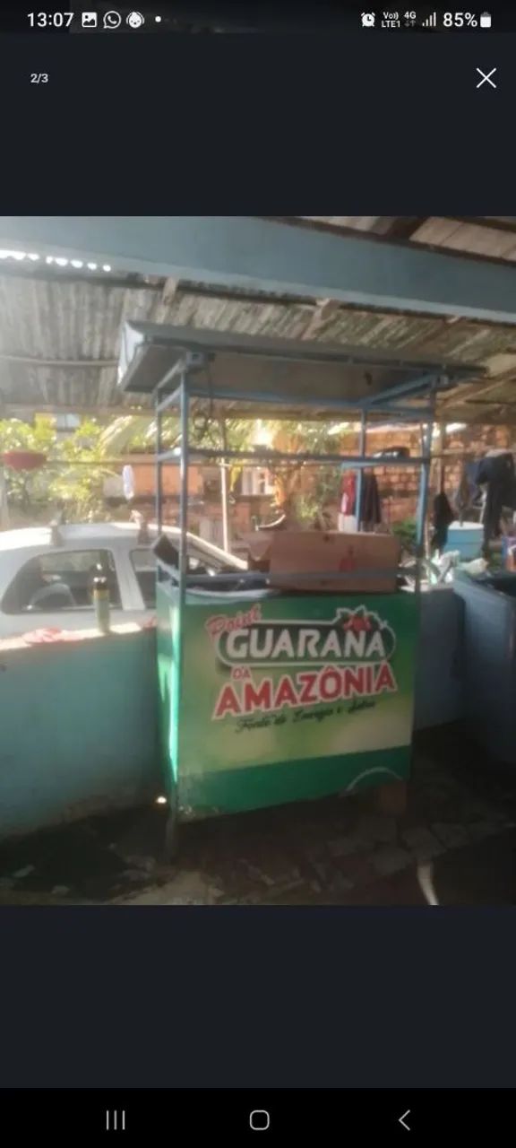 Vendo-o carrinho de guarana 