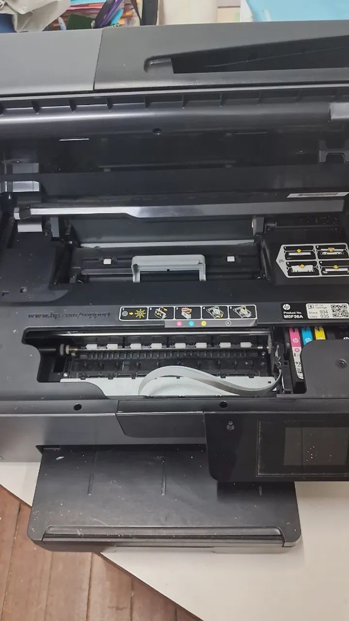 CARCAÇA IMPRESSORA HP OFFICEJET PRO 6830 - Foto 4