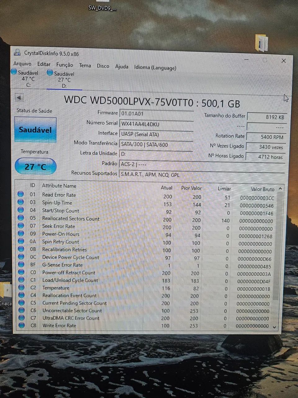 HD WD5000LPVX 500GB - Foto 2