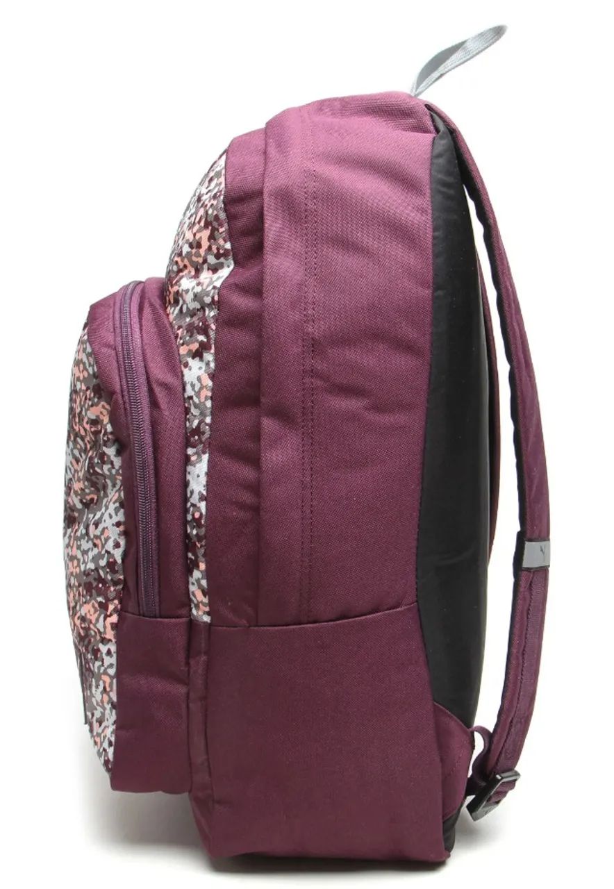 Mochila Puma Academy Backpack Graphic Roxo  - Foto 2