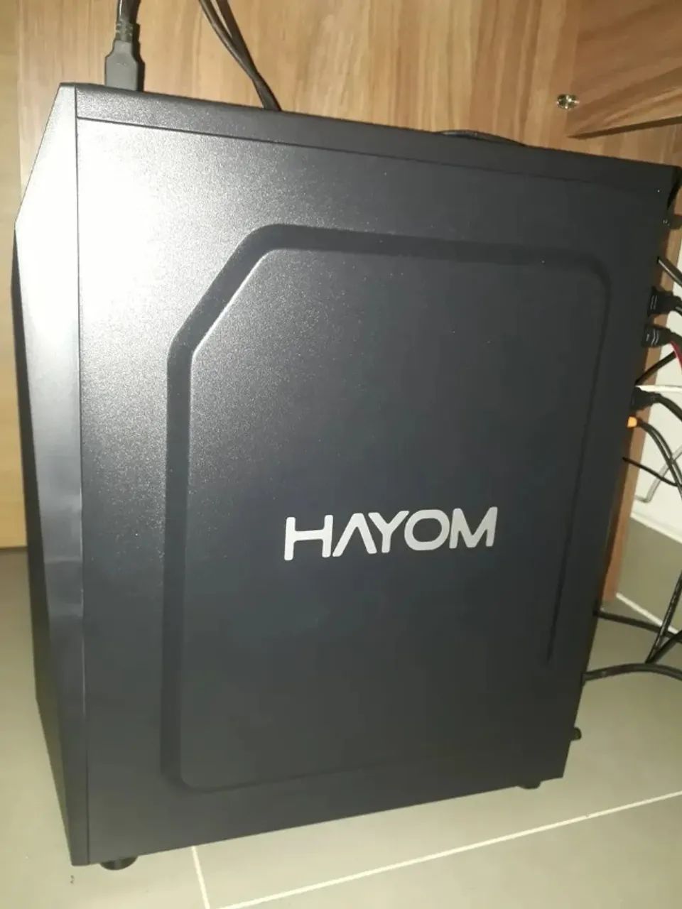 Gabinete Hayom 1713 Amassado com 2 Fans com Defeito - Foto 4